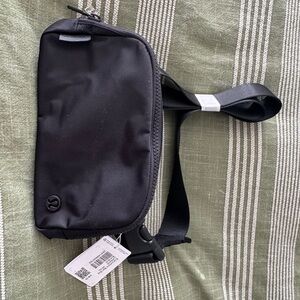 NWT lululemon athletica Black everywhere belt bag